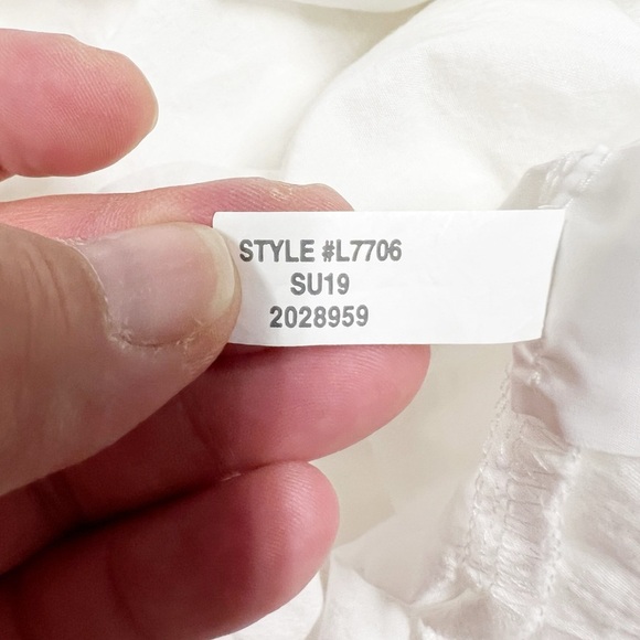 J Crew Womens Eyelet Peyton Broderie Anglaise Cotton Tiered Skirt Maxi Dress - Picture 9 of 10